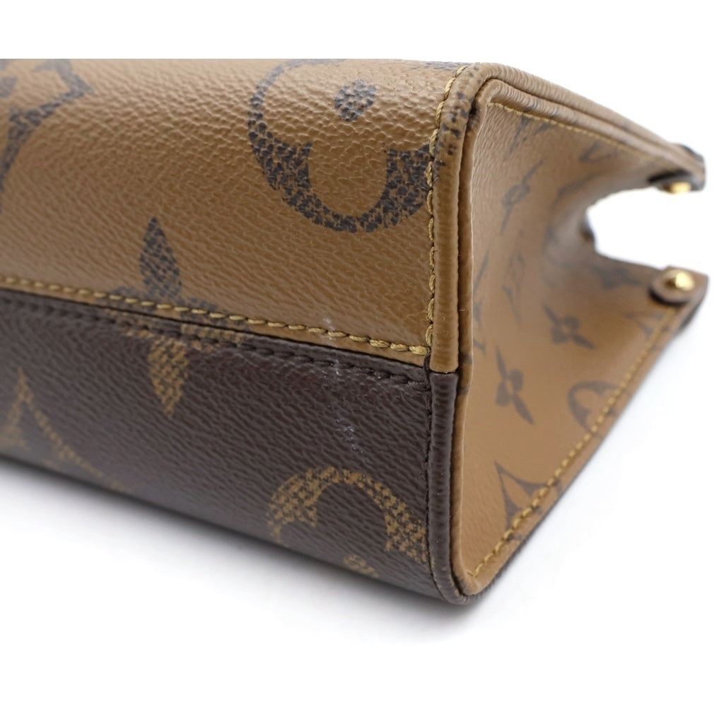 LOUIS VUITTON(ルイヴィトン) モノグラム リバースオンザゴー ミニ BB M46839 ブラウン レディース