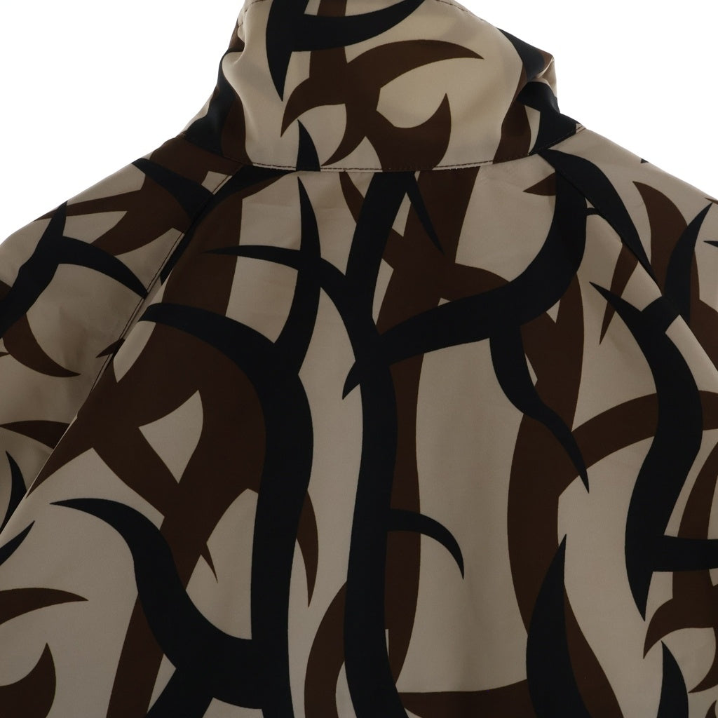 A BATHING APE(アベイシングエイプ) 25SS TRIAL CAMO RAIN JACKET トライバルカモ レインジャケット デタッチャブル 001LJL301002M ナイロンジャケット ベージュ カモフラ