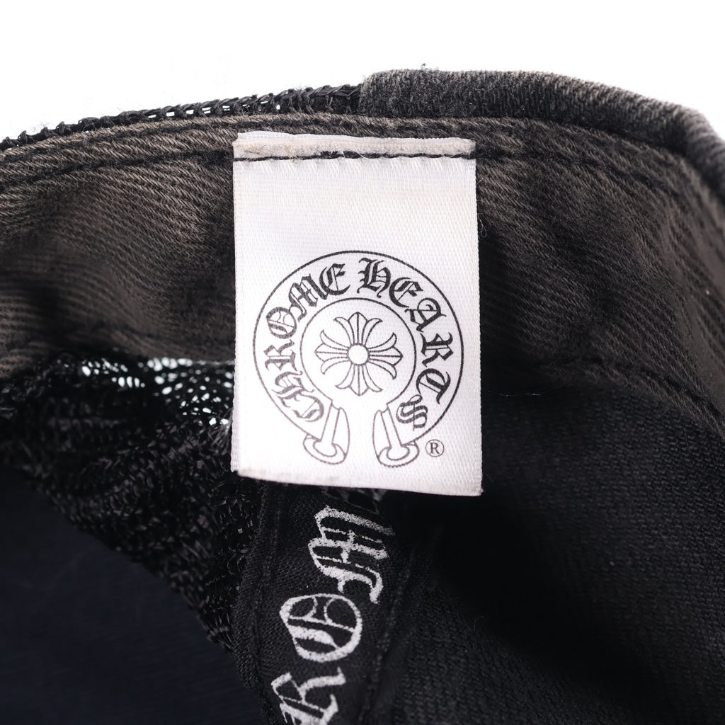 CHROME HEARTS(クロムハーツ) OLD CHプラス バッチ トラッカーキャップ 帽子 ブラック