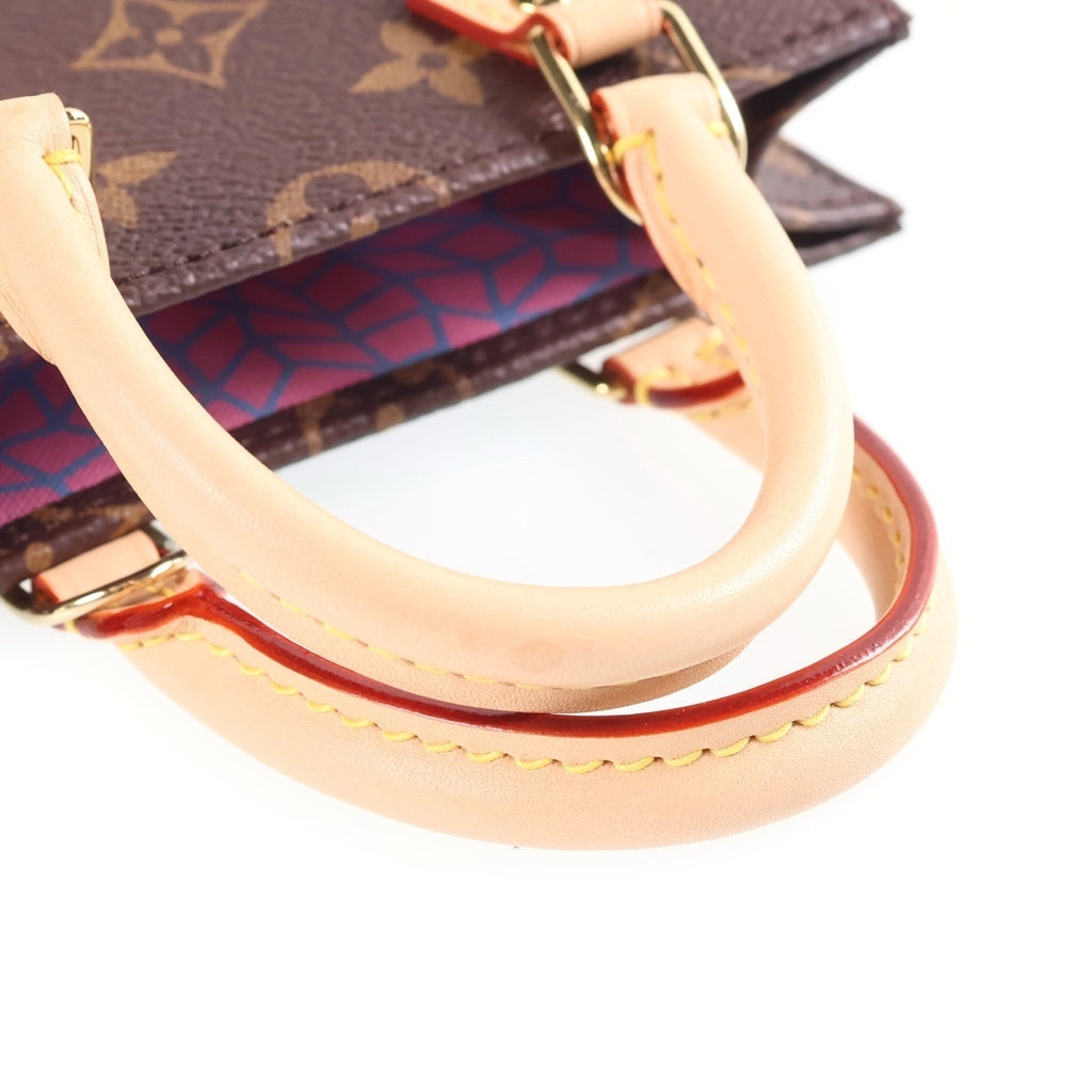 LOUIS VUITTON(ルイヴィトン) ×草間彌生 モノグラム パンプキン プティット サックプラ マルチカラー M82112 レディース