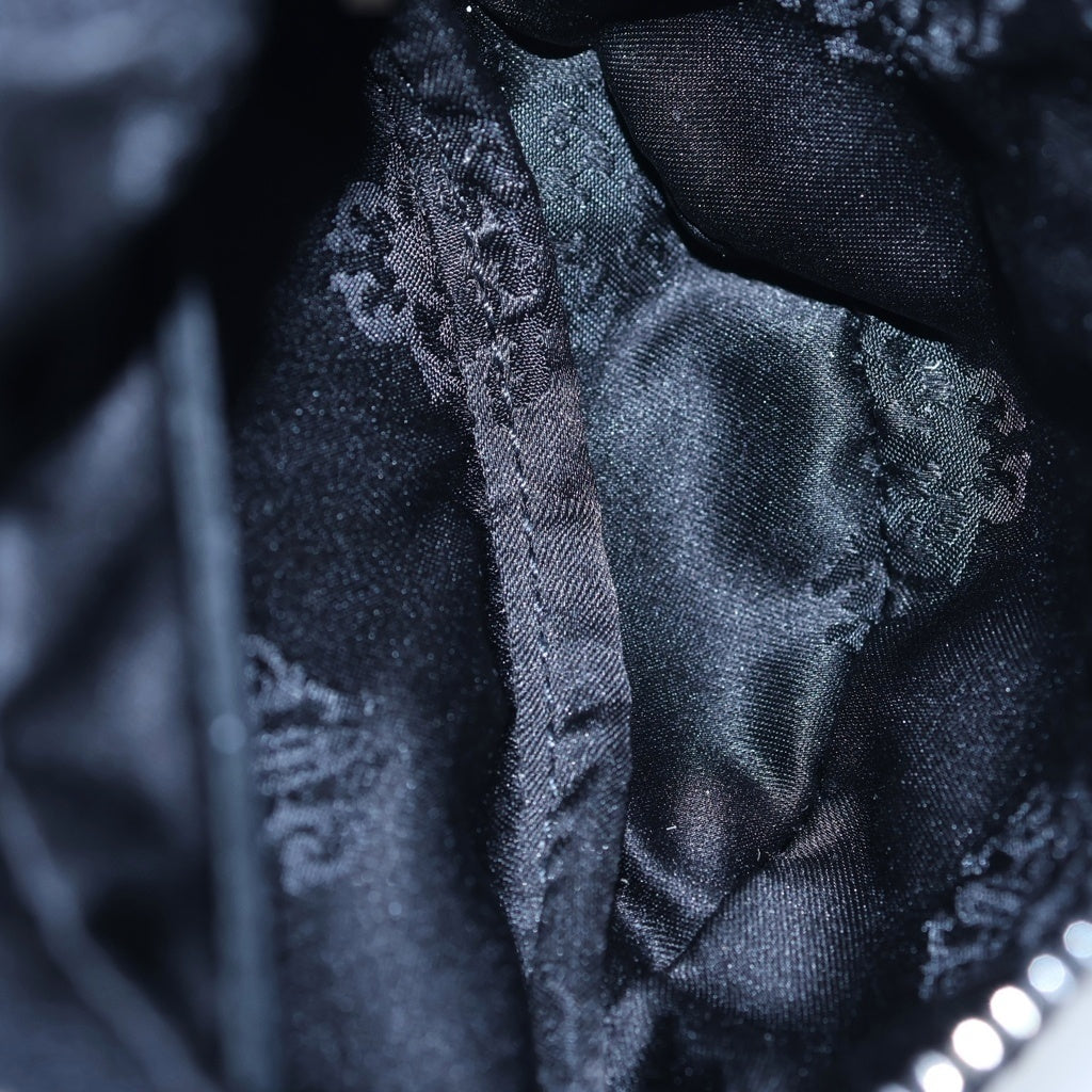 CHROME HEARTS(クロムハーツ) WRISTHER SNAT PACK スナットパック ナイロンレザー ブレスレット ブラック