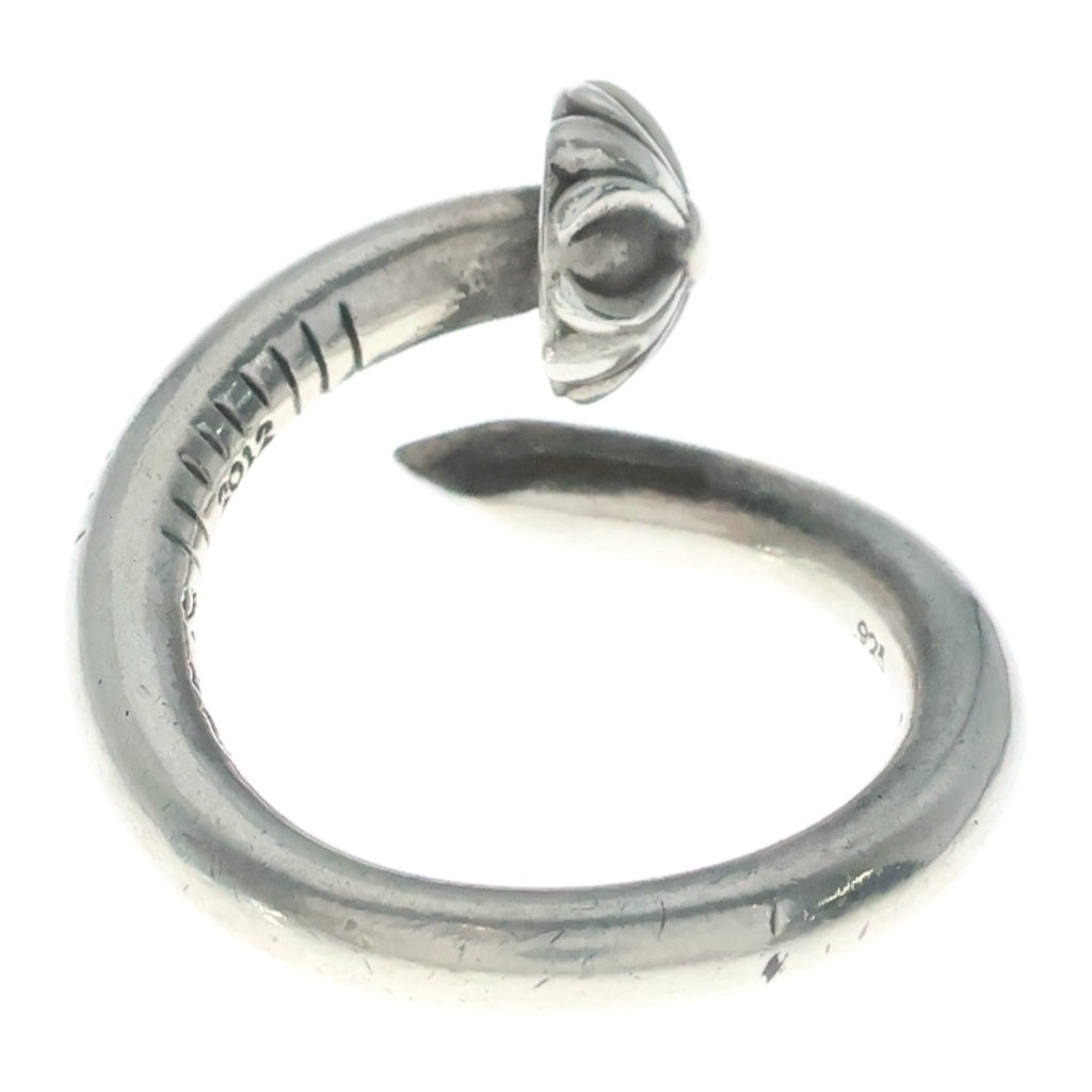 CHROME HEARTS(クロムハーツ) NAIL CRSBALL ネイル クロスボール リング シルバー BCA349 レディース
