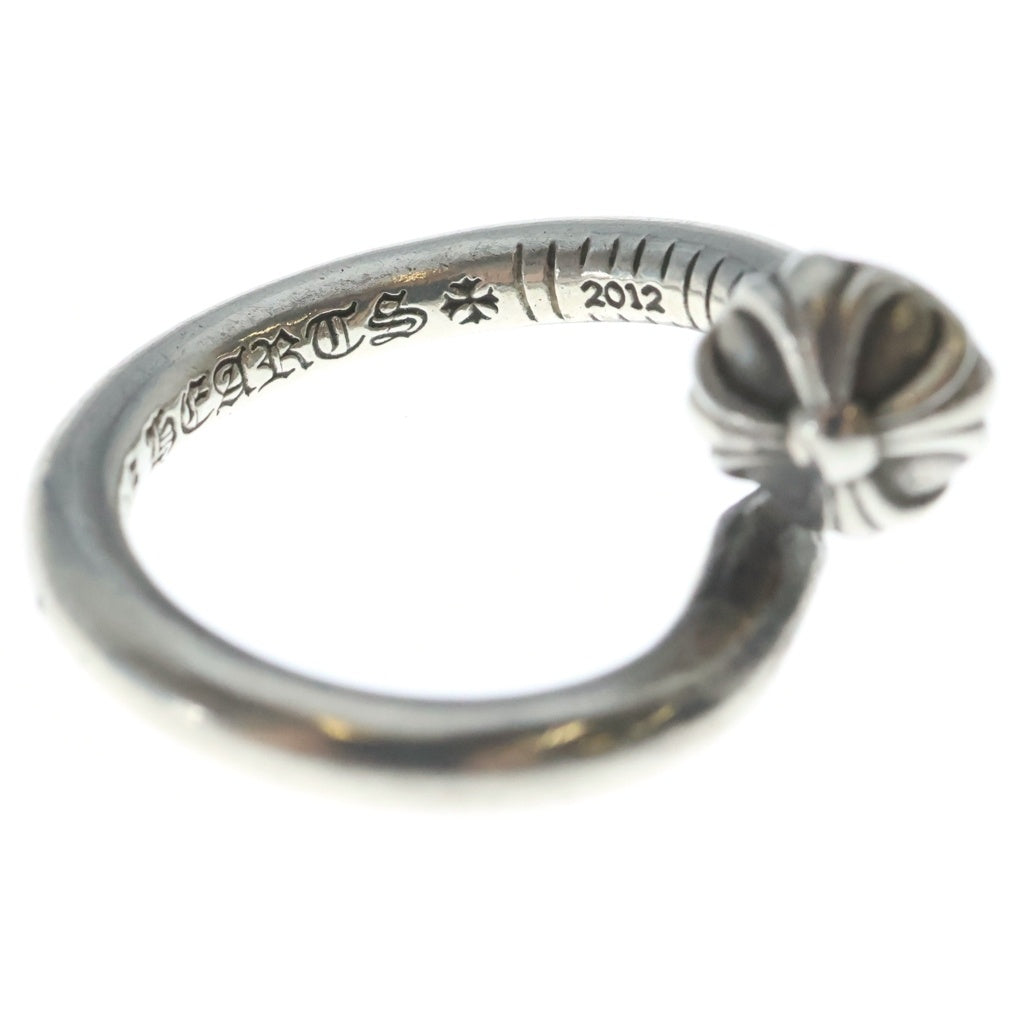 CHROME HEARTS(クロムハーツ) NAIL CRSBALL ネイル クロスボール リング シルバー BCA349 レディース