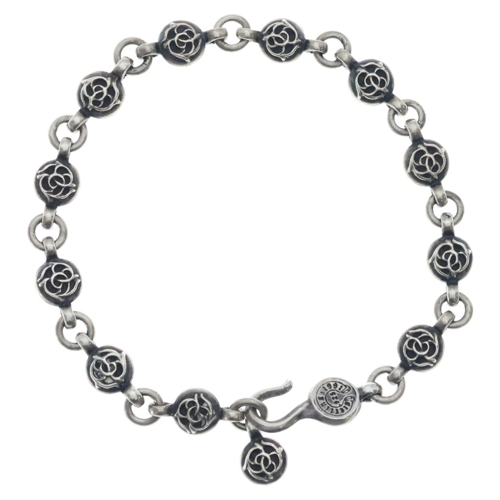 CHROME HEARTS(クロムハーツ) NO1 FLORAL BALL #1 フローラルボールブレスレット シルバー