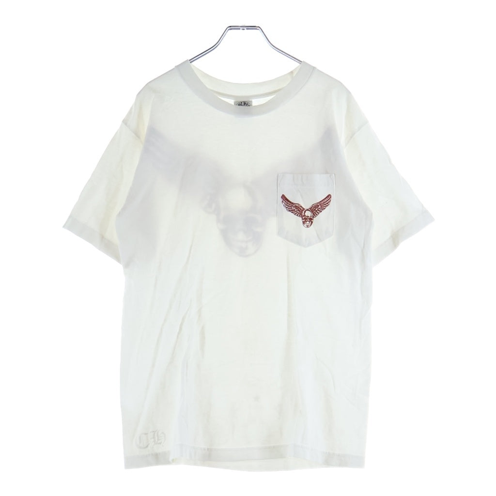 CHROME HEARTS(クロムハーツ) OLD FOTI オールドフォティマハリアプリント 半袖Tシャツカットソー ホワイト