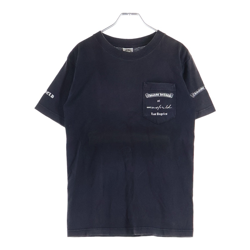 CHROME HEARTS(クロムハーツ) OLD S/S TEE オールド マックスフィールド バックダガープリント半袖Tシャツカットソー ブラック
