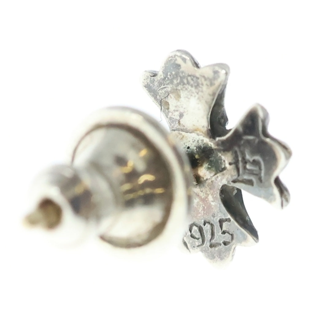 CHROME HEARTS(クロムハーツ) No2 CH PLS DIA CHプラス 1ダイヤ スタッドピアス シルバー BCA388