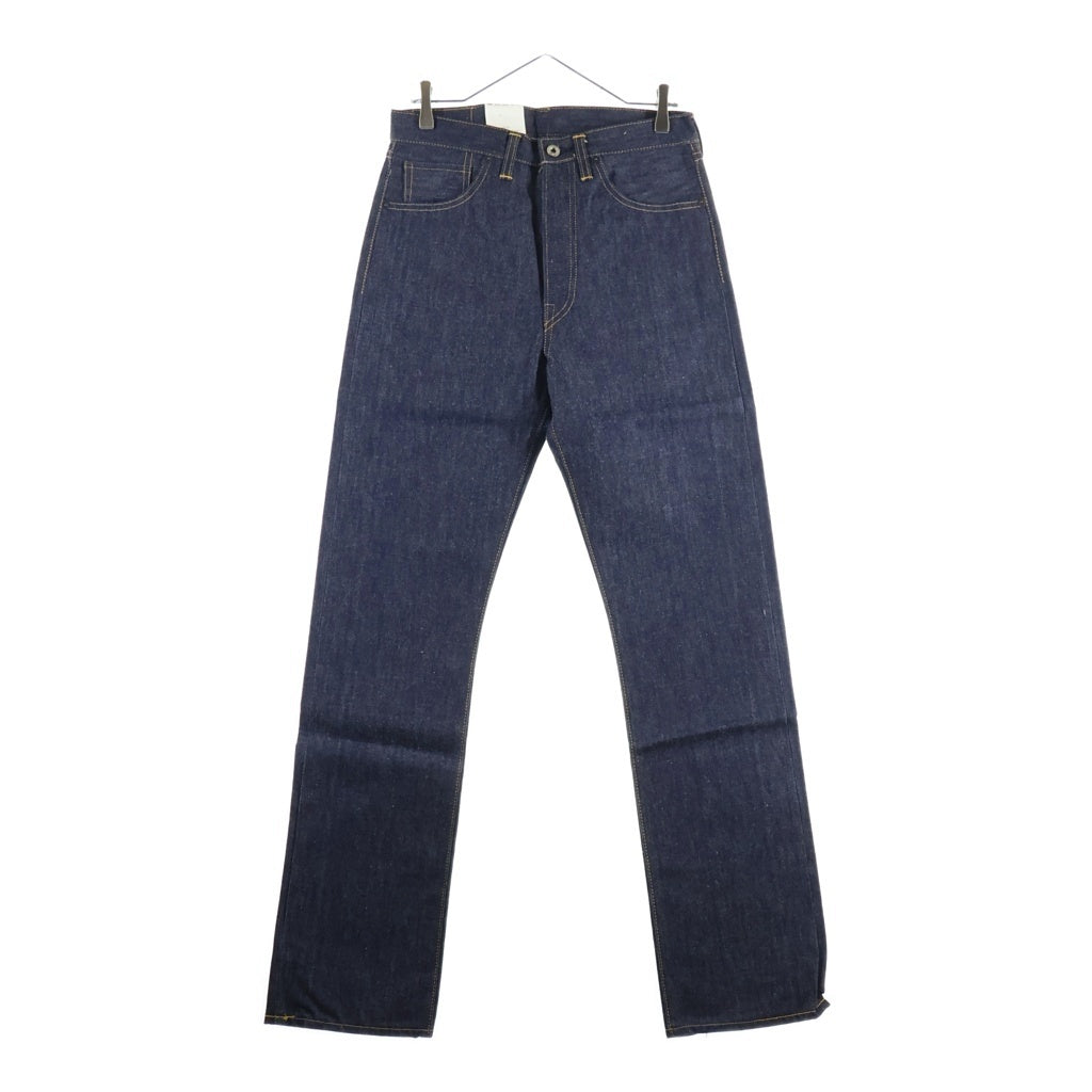 Levi's(リーバイス) 90s VINTAGE デットストック ボタン裏555 バレンシア工場 S501XX 44501-0022 隠しリベット 赤耳 デニム インディゴ