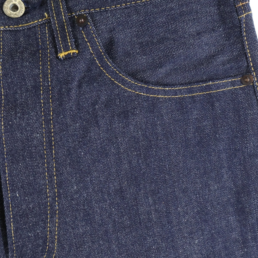 Levi's(リーバイス) 90s VINTAGE デットストック ボタン裏555 バレンシア工場 S501XX 44501-0022 隠しリベット 赤耳 デニム インディゴ