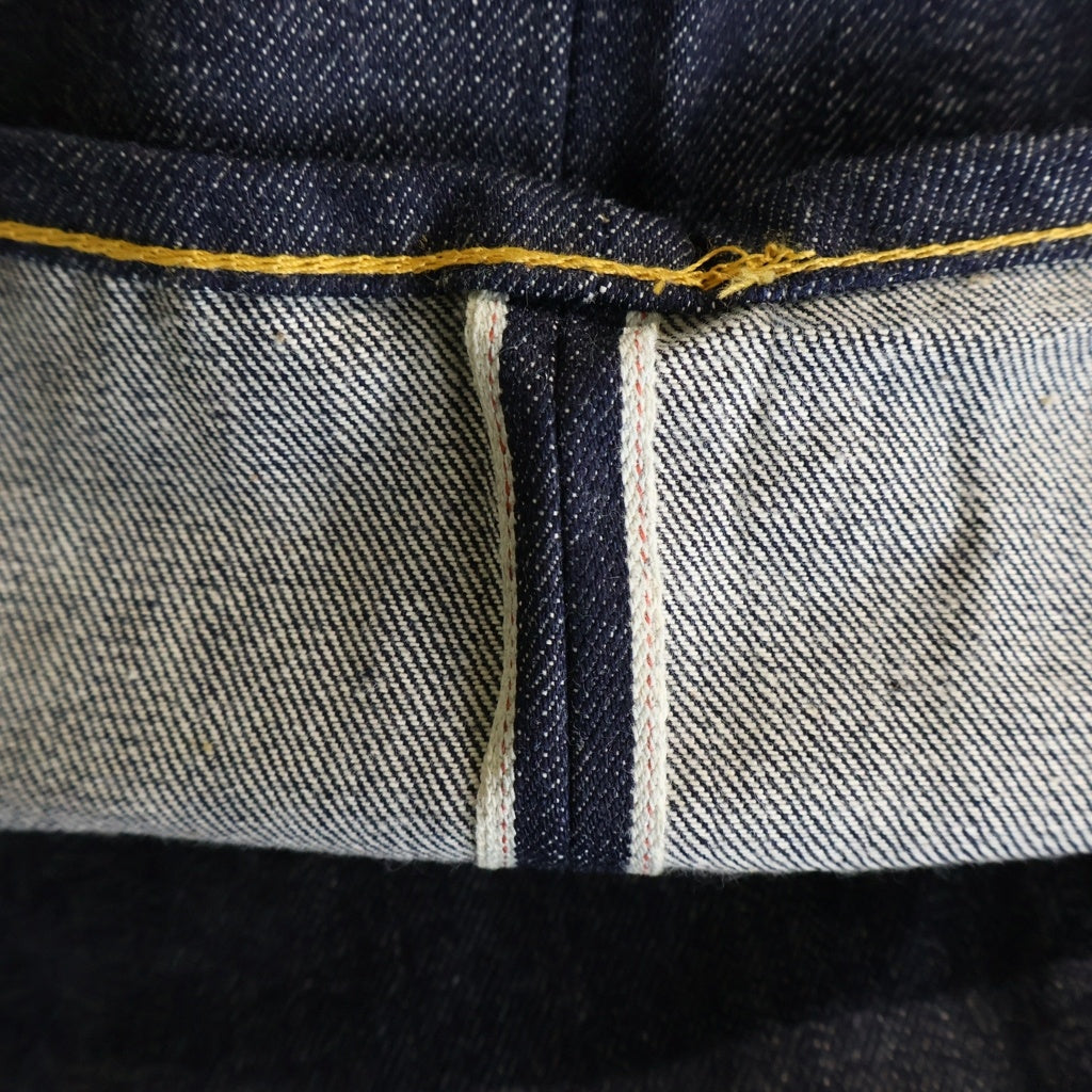 Levi's(リーバイス) 90s VINTAGE デットストック ボタン裏555 バレンシア工場 S501XX 44501-0022 隠しリベット 赤耳 デニム インディゴ