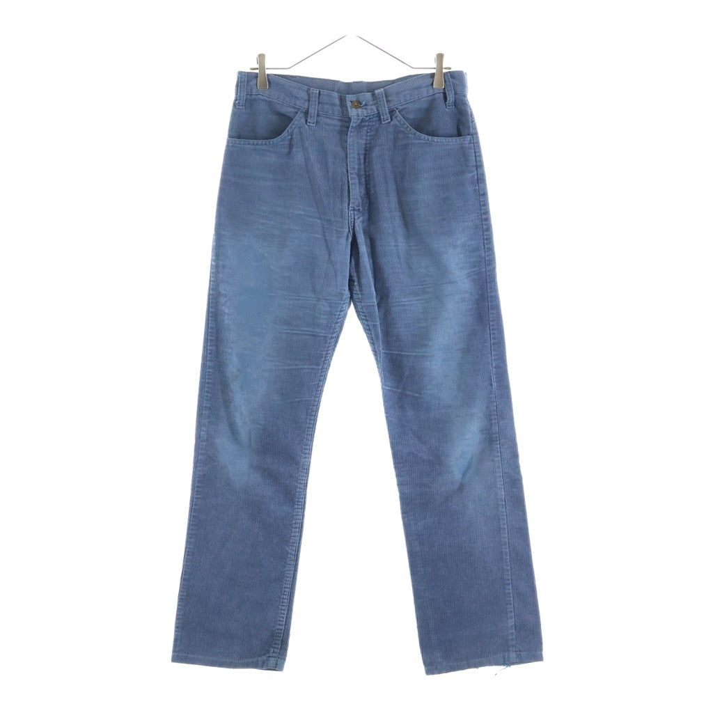Levi's(リーバイス) VINTAGE 70s 519 42TALON コーディロイ 白タブ ストレートパンツ ブルー