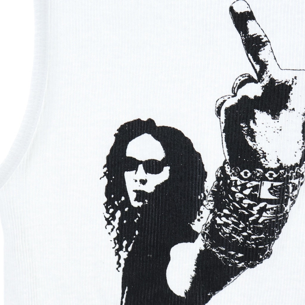 CHROME HEARTS(クロムハーツ) RIB TANK リチャードスターク タンクトップ ノースリーブシャツ ホワイト