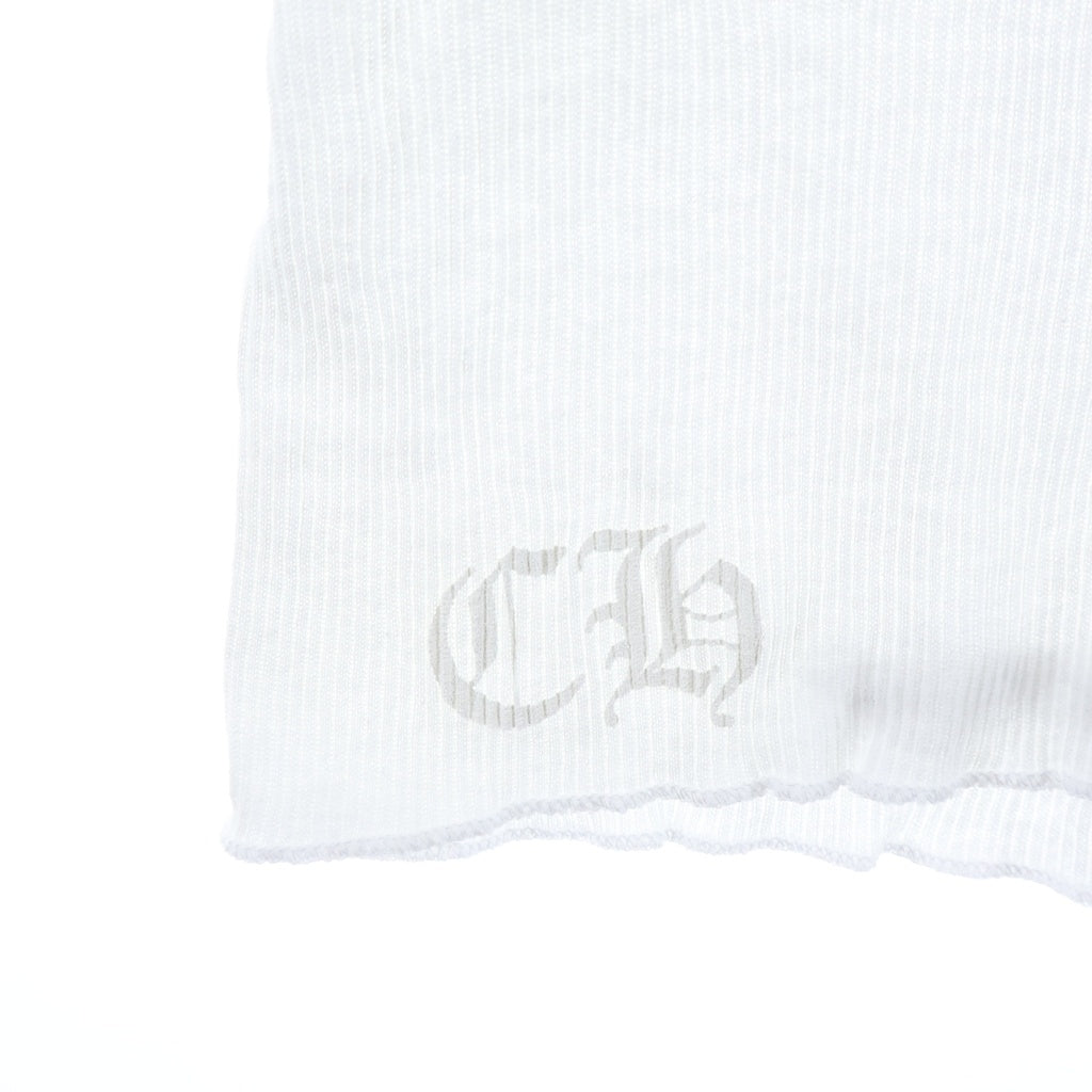 CHROME HEARTS(クロムハーツ) RIB TANK リチャードスターク タンクトップ ノースリーブシャツ ホワイト