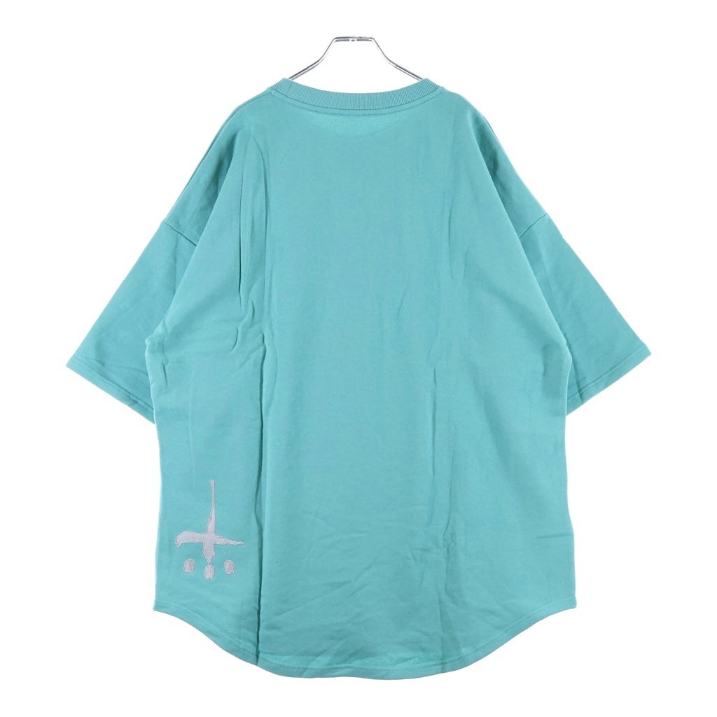 cvtvlist(カタリスト) 22SS USUAL SS TEE フロントロゴ スウェット Tシャツ 2201070301 グリーン
