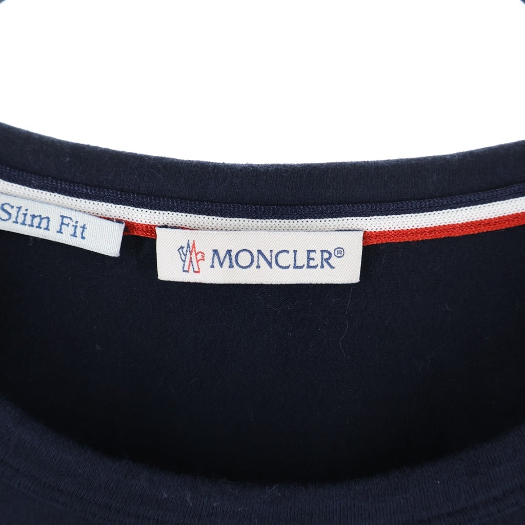MONCLER(モンクレール) 21SS MAGLIA T-SHIRT マリア H10918C71600 クルーネックTシャツ ブラック