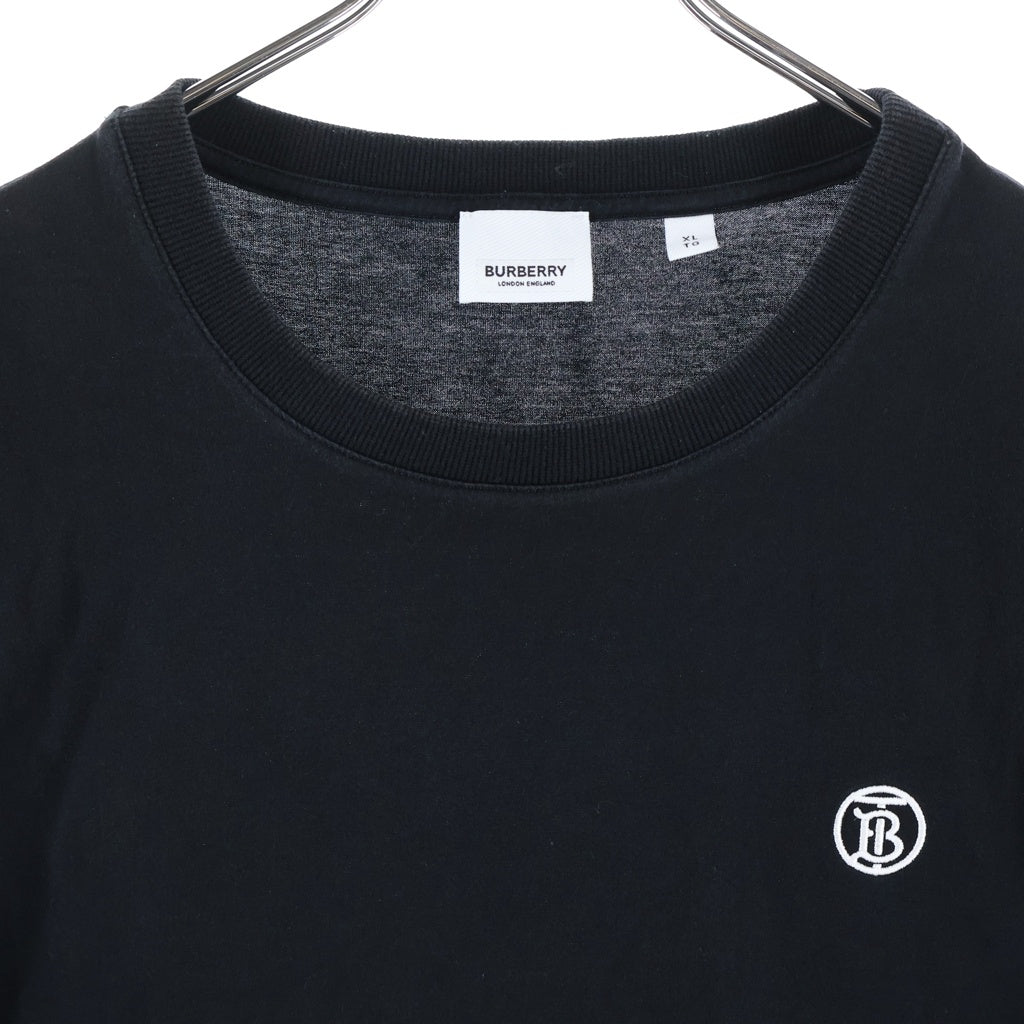 BURBERRY(バーバリー) PARKER TB 胸ロゴ 8052965 クルーネックTシャツ ブラック