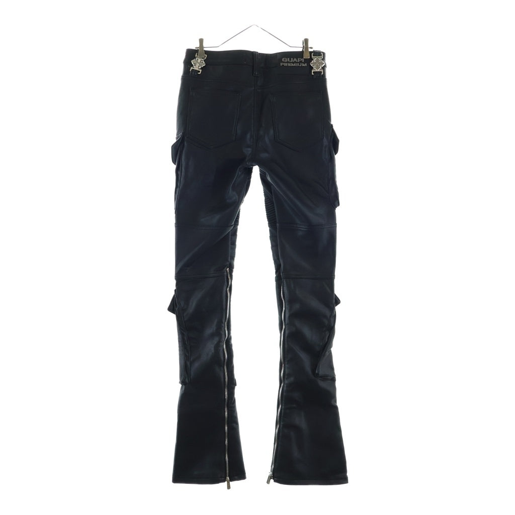 GUAPI(グアピ) BLACK OPS LEATHER PANTS ブラックオプス レザーパンツ 26WO-GP-SS03 ブラック