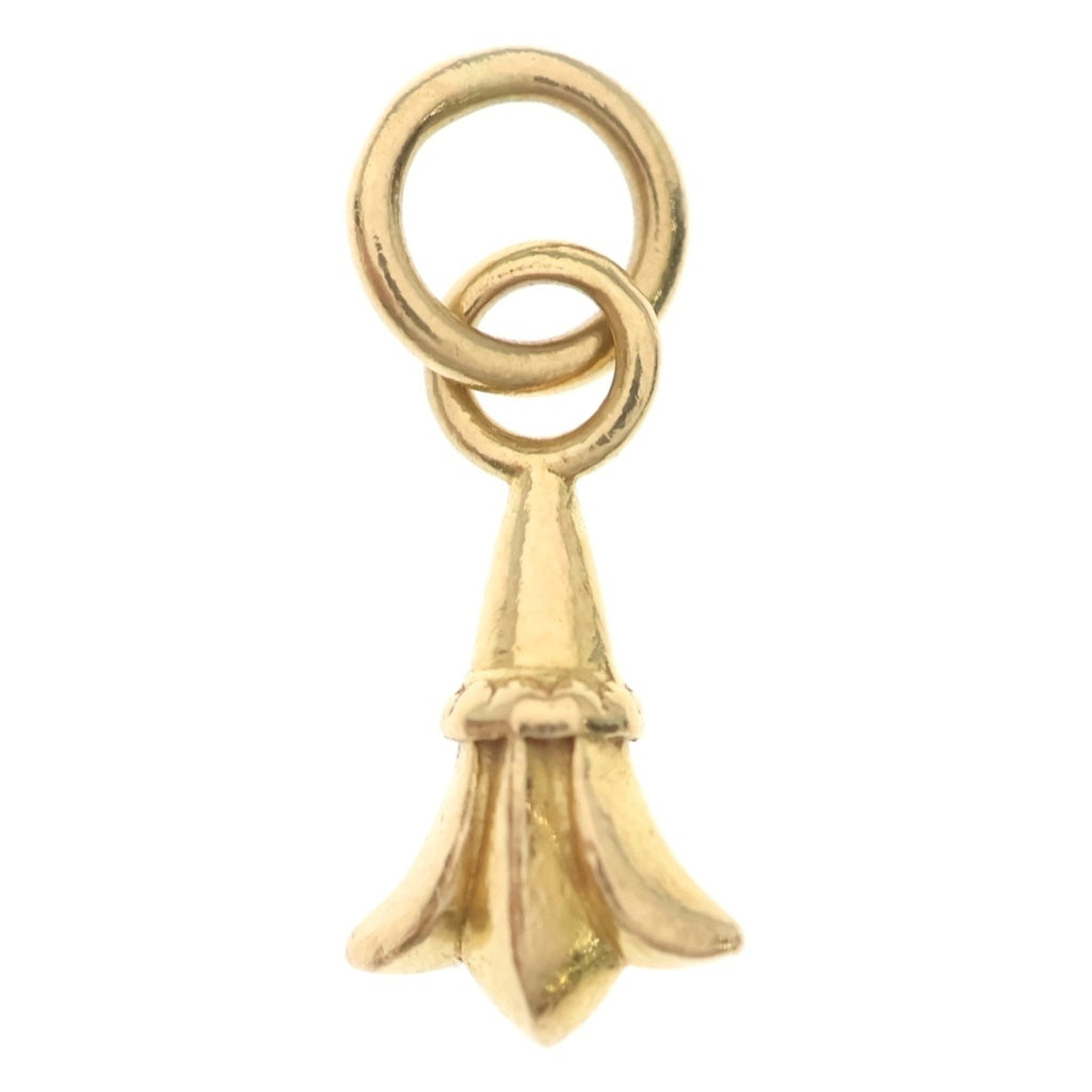 CHROME HEARTS(クロムハーツ) 22K CHRM CRSTAIL TNY クロステイル タイニーチャーム ネックレストップ ゴールド
