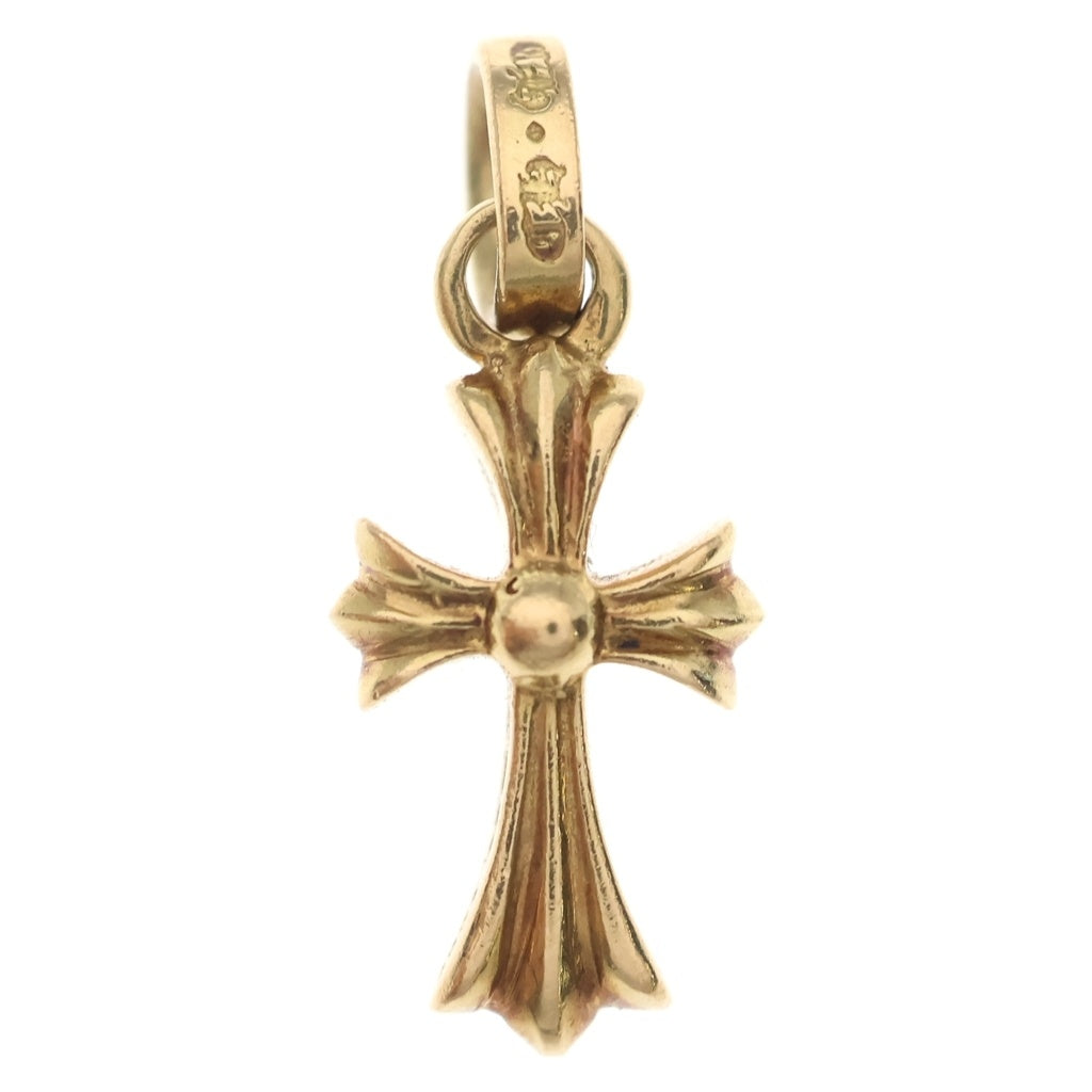 CHROME HEARTS(クロムハーツ) 22K CRS BBYFAT ベイビーファットクロス ペンダントトップ ゴールドBCA037
