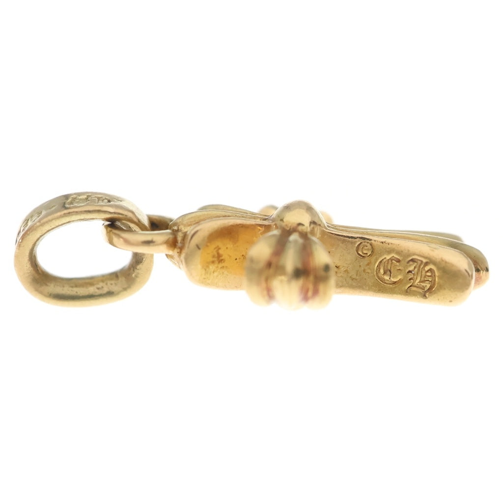 CHROME HEARTS(クロムハーツ) 22K CRS BBYFAT ベイビーファットクロス ペンダントトップ ゴールドBCA037
