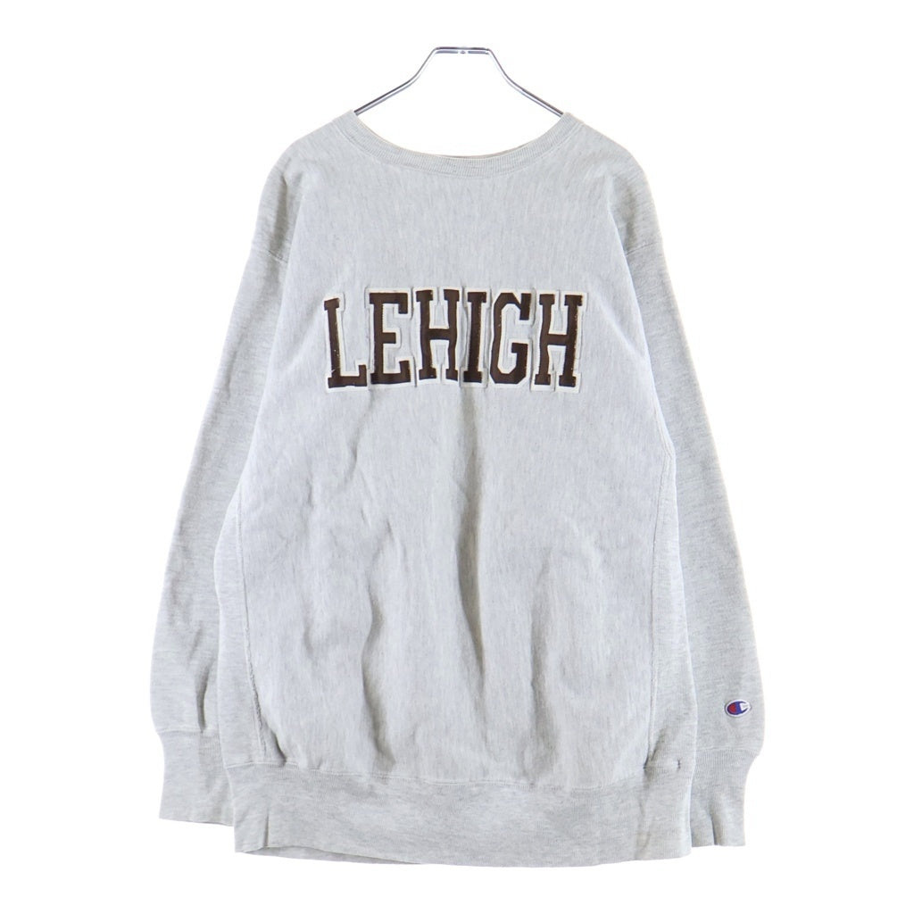 CHAMPION(チャンピオン) 90s REVERSE WEAVE リバースウィーブ LEHIGH スウェット グレー
