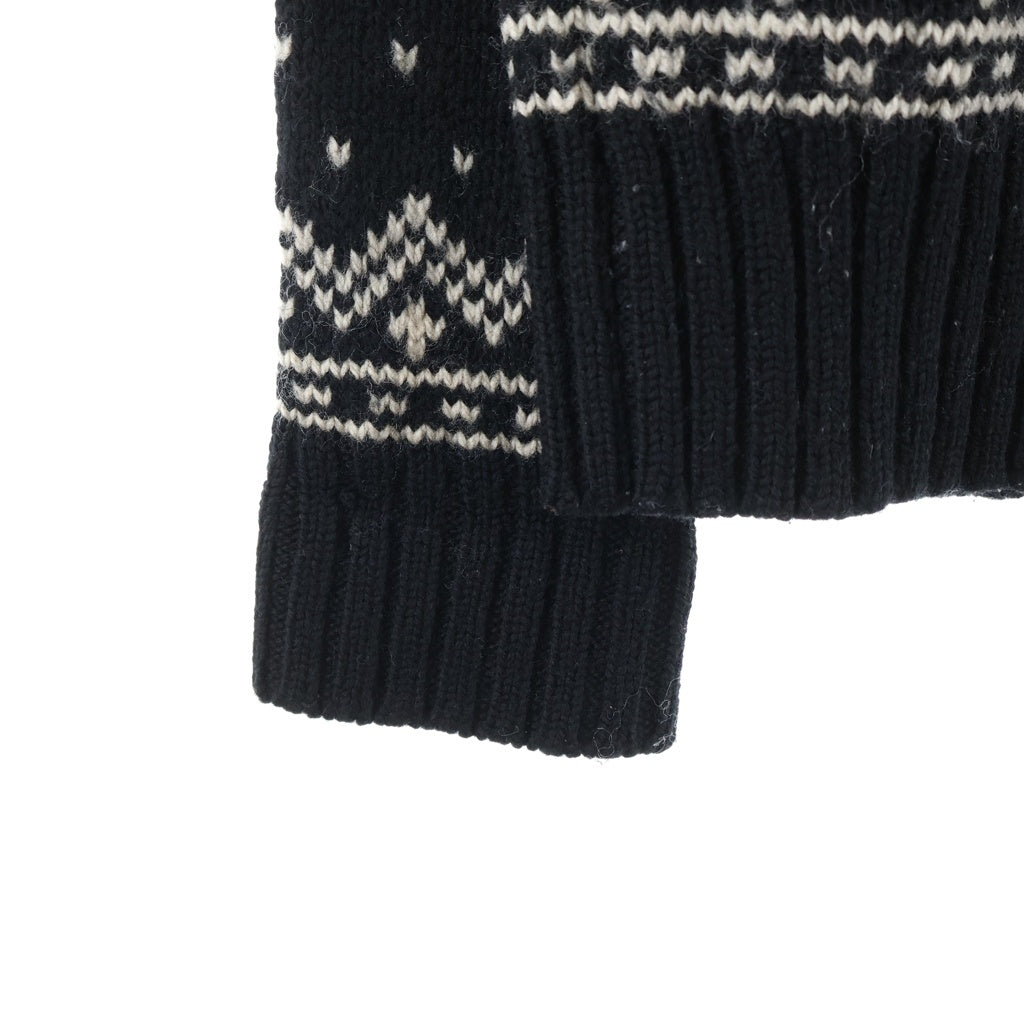 POLO RALPH LAUREN(ポロラルフローレン) Nordic wool knit sweater ノルディック ウール 0105863ABC ニット ブラック