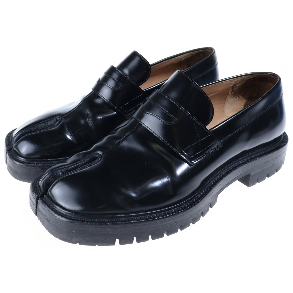 Maison Margiela(メゾンマルジェラ) TABI COUNTY LOAFER 足袋 ローファー レザー ブラック