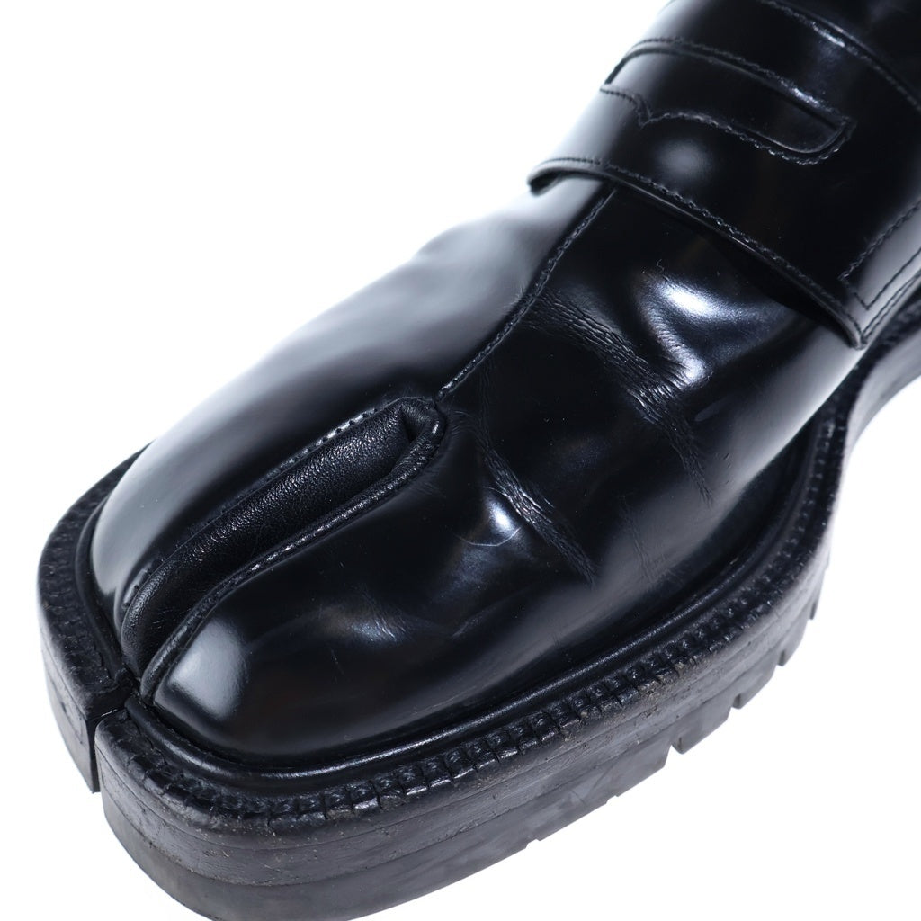 Maison Margiela(メゾンマルジェラ) TABI COUNTY LOAFER 足袋 ローファー レザー ブラック