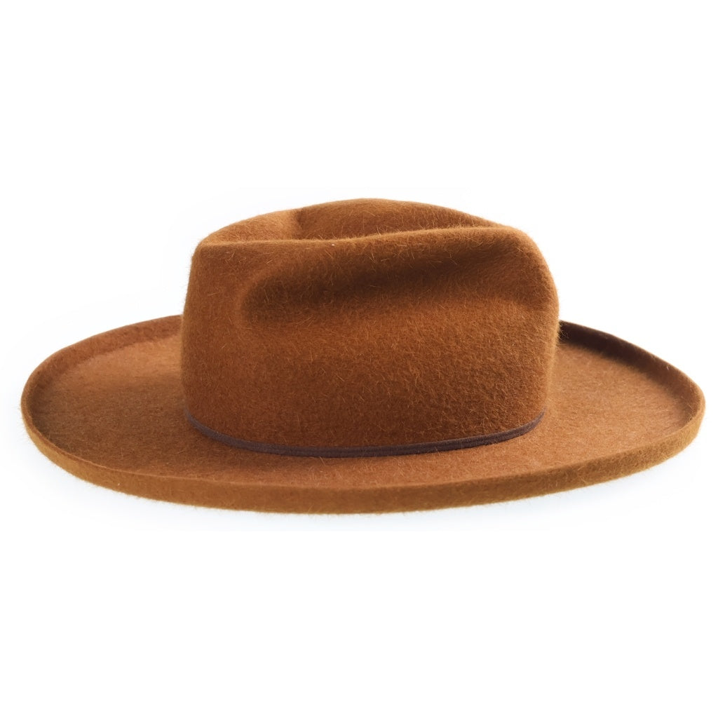 STETSON(ステットソン) オープンロード ウール 中折れハット ブラウン