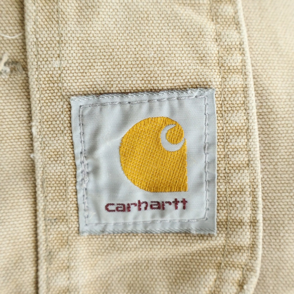 CARHARTT(カーハート) 00s ダブルニー ダック R01 BRN オーバーオール ベージュ