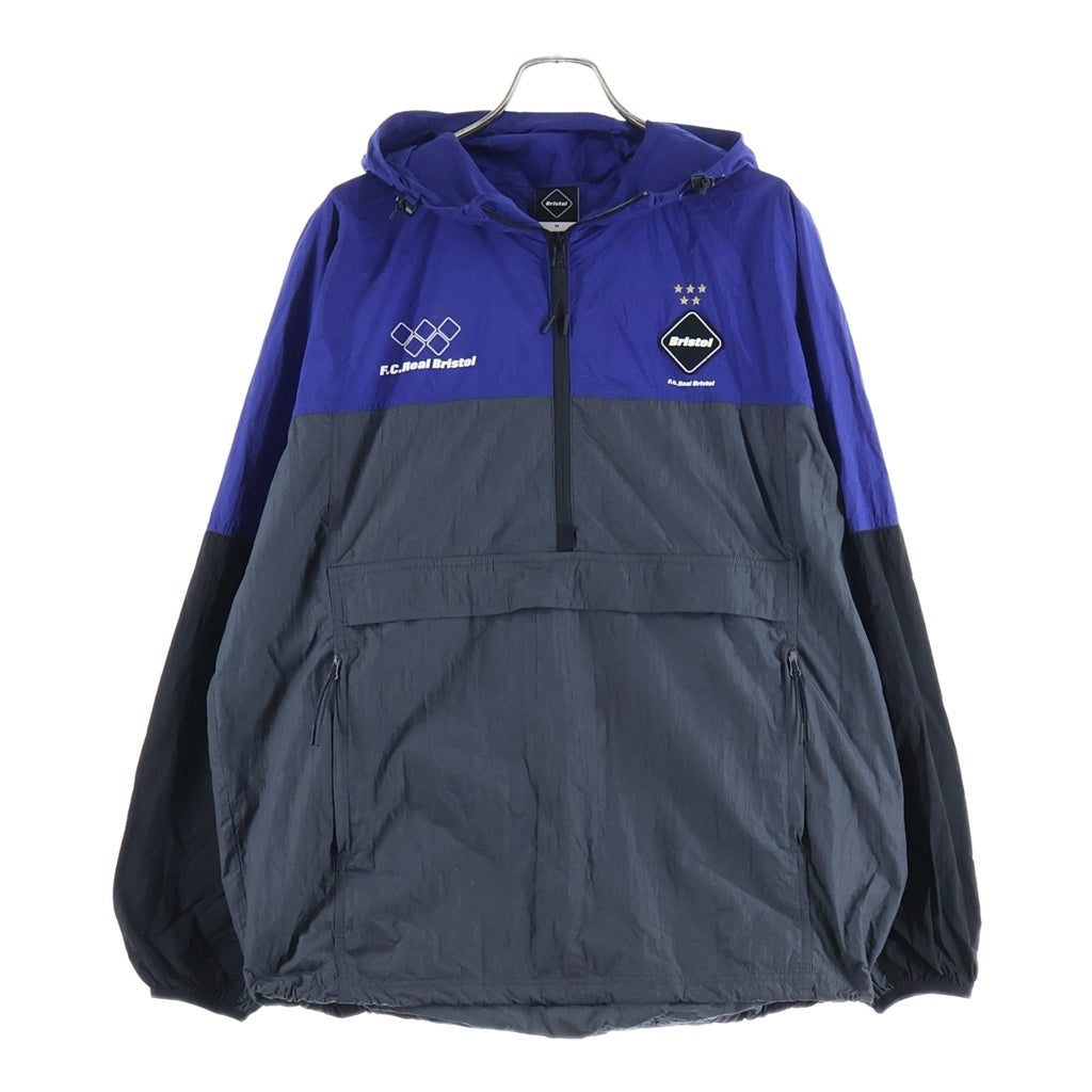 F.C.R.B./F.C.Real Bristol/FCRB(エフシーアールビー/エフシーレアルブリストル) 20SS MESH BACK POCKET ANORAK メッシュバックポケットアノラック ナイロンジャケット グレー FCRB-200038