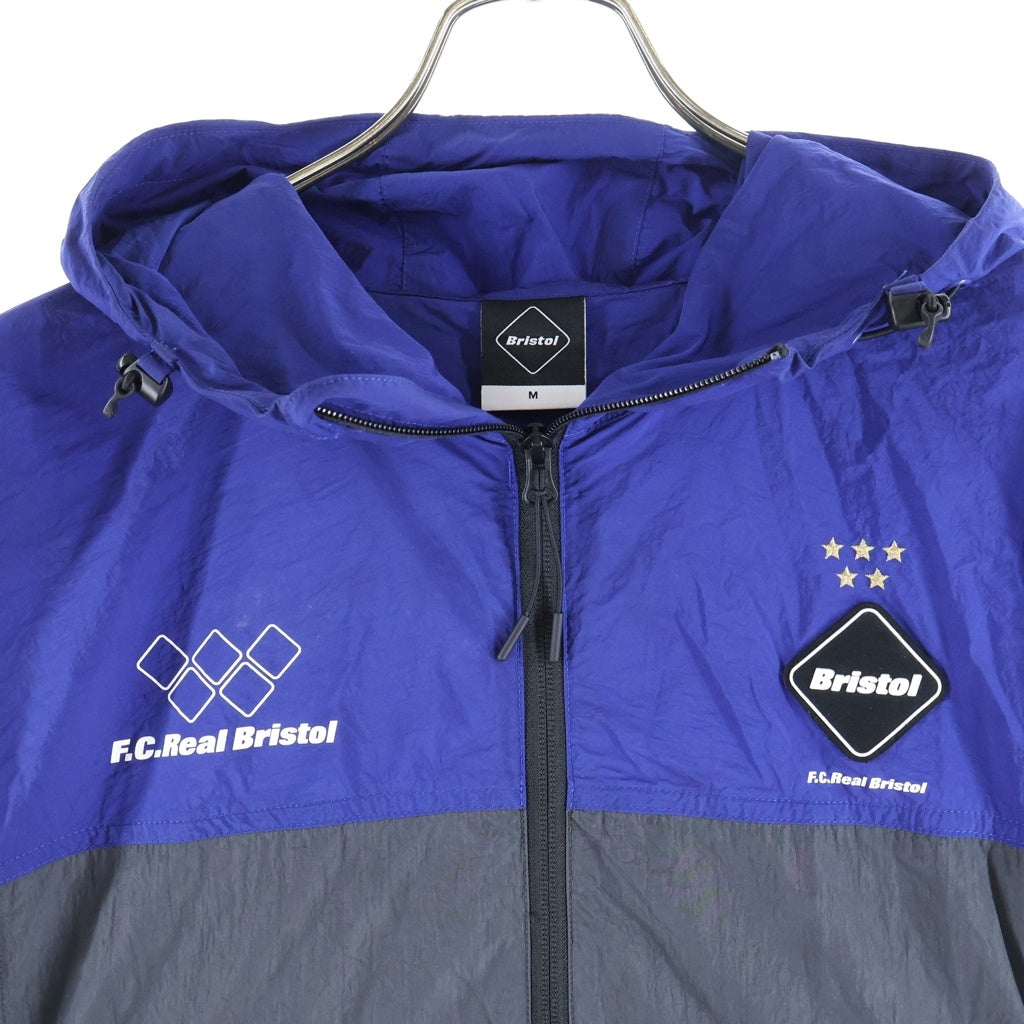 F.C.R.B./F.C.Real Bristol/FCRB(エフシーアールビー/エフシーレアルブリストル) 20SS MESH BACK POCKET ANORAK メッシュバックポケットアノラック ナイロンジャケット グレー FCRB-200038
