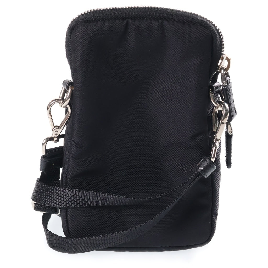 PRADA(プラダ) Re-Nylon ショルダーポーチ スマートフォンケース ブラック 2ZT024 レディース