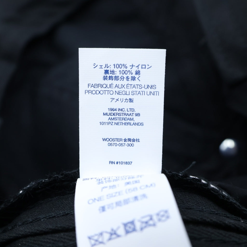 SUPREME(シュプリーム) 24AW Enamel Small Box Logo 6Panel エナメル スモールボックスロゴ キャップ ブラック
