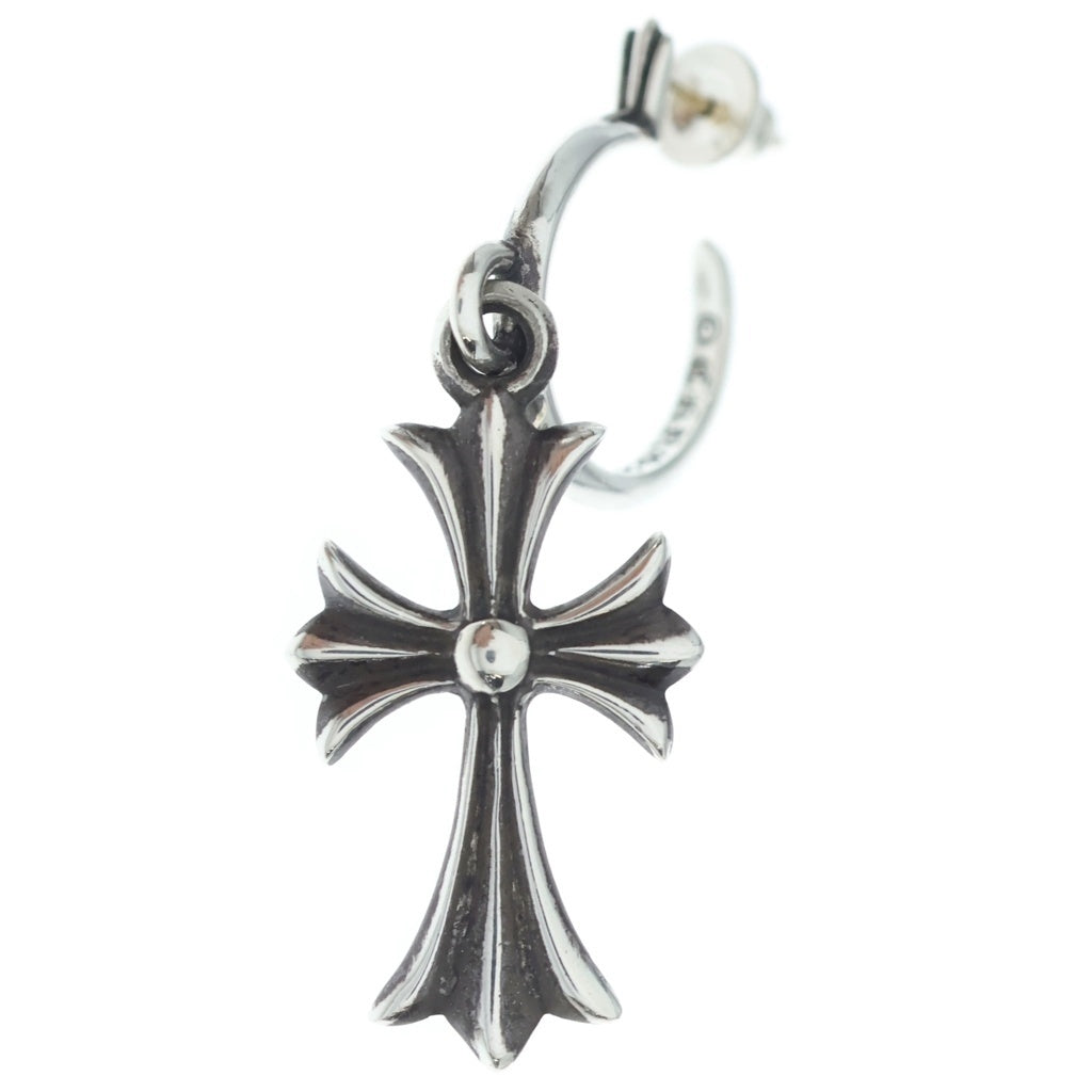 CHROME HEARTS(クロムハーツ) TINY CH CROSS タイニーCHクロス フープピアス シルバー BCA115