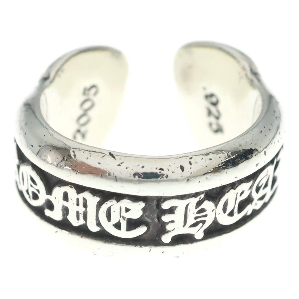 CHROME HEARTS(クロムハーツ) SM SCROLL LABEL スモールスクロールラベル リング シルバー BCA413 レディース