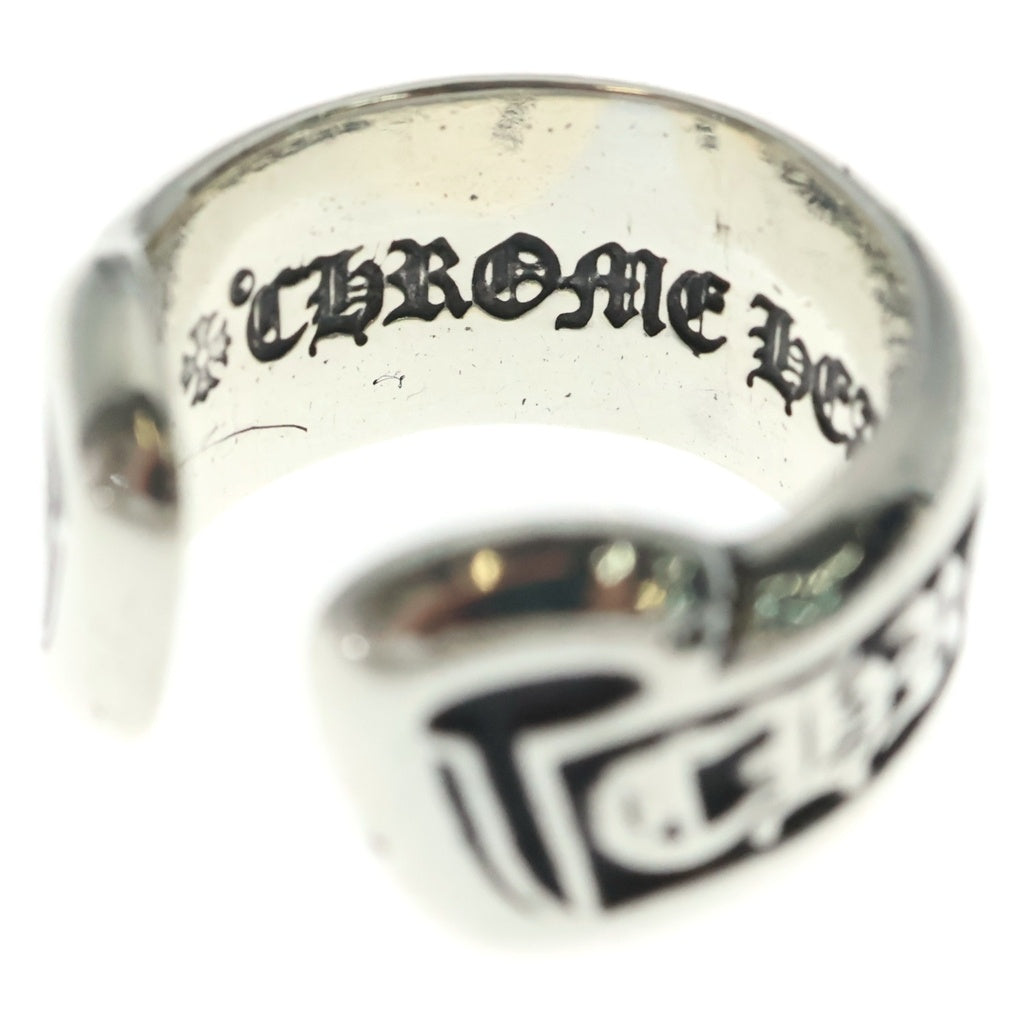CHROME HEARTS(クロムハーツ) SM SCROLL LABEL スモールスクロールラベル リング シルバー BCA413 レディース