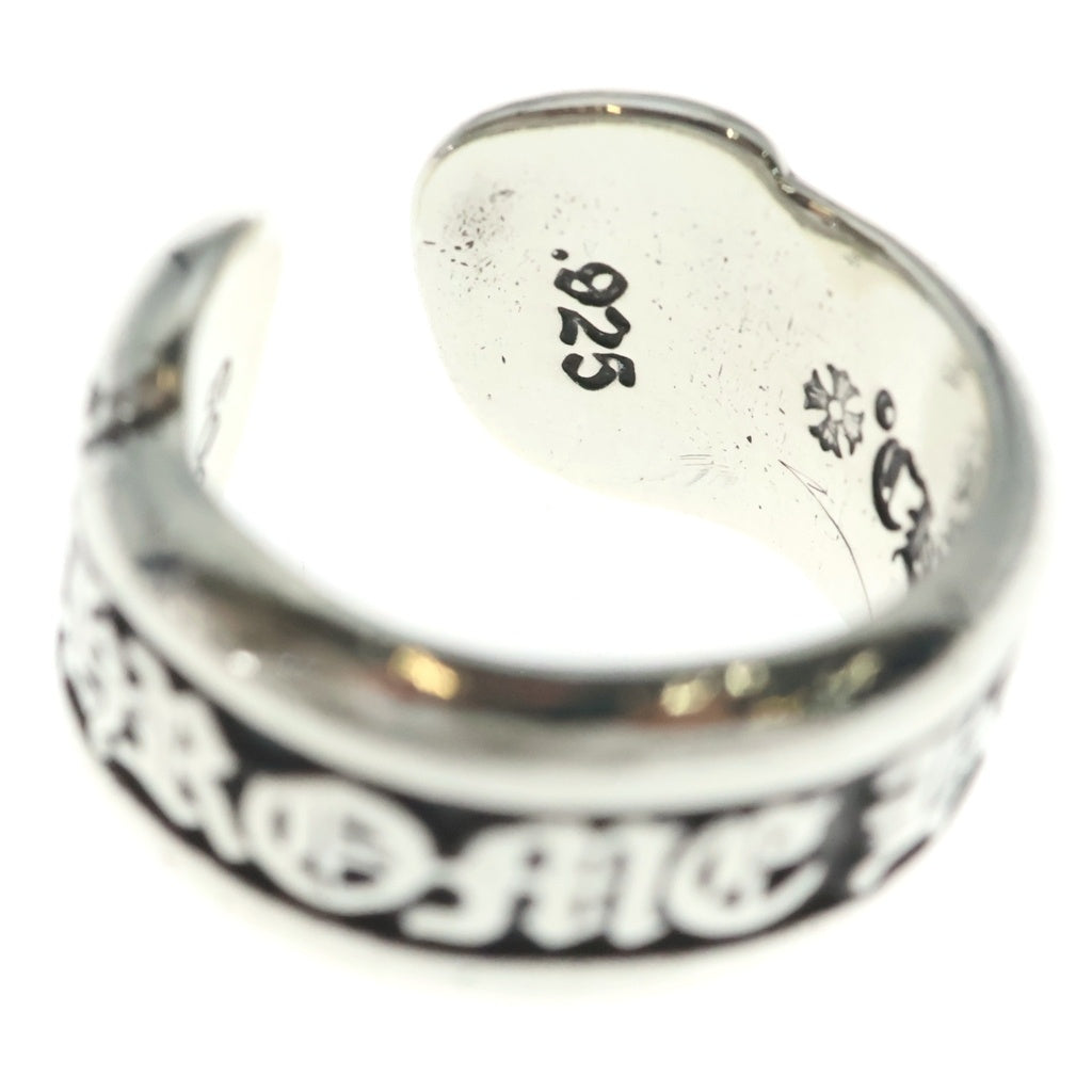 CHROME HEARTS(クロムハーツ) SM SCROLL LABEL スモールスクロールラベル リング シルバー BCA413 レディース