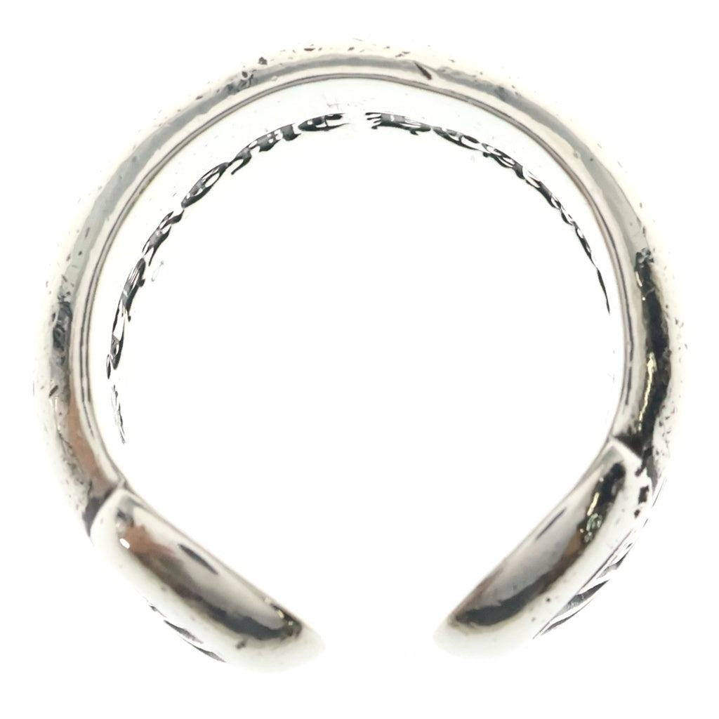 CHROME HEARTS(クロムハーツ) SM SCROLL LABEL スモールスクロールラベル リング シルバー BCA413 レディース