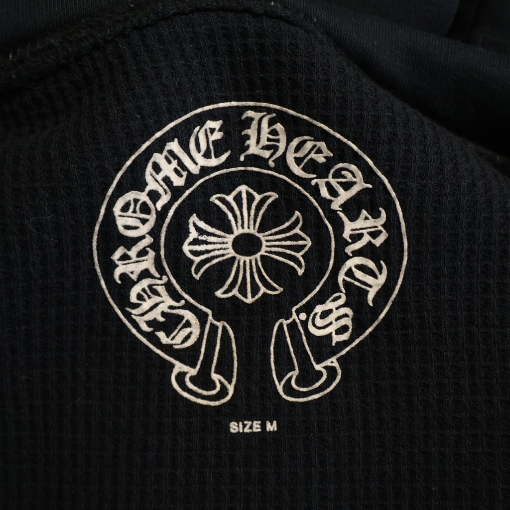 CHROME HEARTS(クロムハーツ) OLD Vine Dagger Zip Hoodie オールド カモフラヴァインダガー 裏地サーマルジップフーディーパーカー ブラック