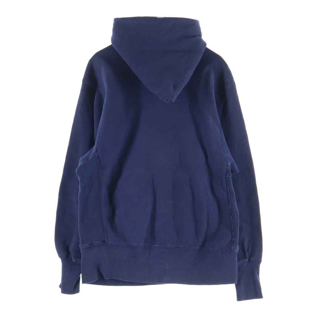 CHAMPION(チャンピオン) 70s VINTAGE 単色タグ後期 コットンアクリル 完全目無 REVERSE WEAVE リバースウィーブ パーカー ネイビー