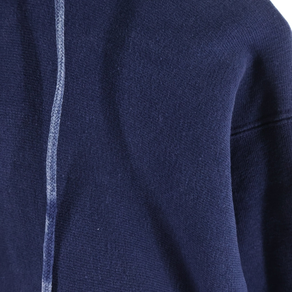 CHAMPION(チャンピオン) 70s VINTAGE 単色タグ後期 コットンアクリル 完全目無 REVERSE WEAVE リバースウィーブ パーカー ネイビー