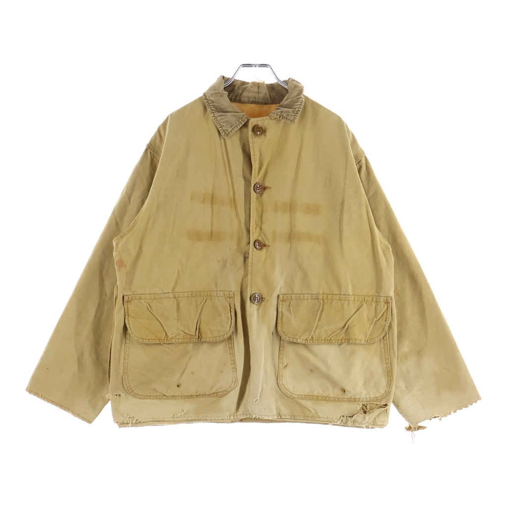 MONTGOMERY WARD(モンゴメリーワード) 50s-60s VINTAGE WESTERN FIELD ハンティングポケット カバーオール ベージュ