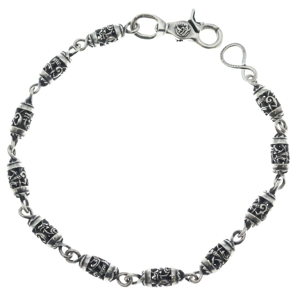 CHROME HEARTS(クロムハーツ) 11LINK CELTIC ROLLER LONG-S 1クリップ ケルティックローラー ロングウォレットチェーン シルバー