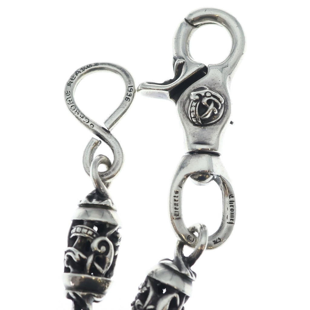 CHROME HEARTS(クロムハーツ) 11LINK CELTIC ROLLER LONG-S 1クリップ ケルティックローラー ロングウォレットチェーン シルバー