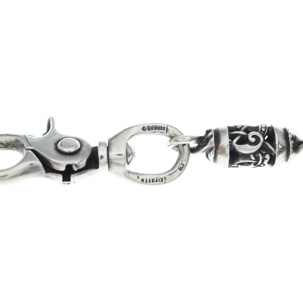 CHROME HEARTS(クロムハーツ) 11LINK CELTIC ROLLER LONG-S 1クリップ ケルティックローラー ロングウォレットチェーン シルバー