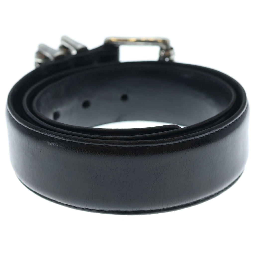 CHROME HEARTS(クロムハーツ) BLT ROLLER 3PC1.5inch 3PCローラーバックル レザーベルト シルバー BCA357