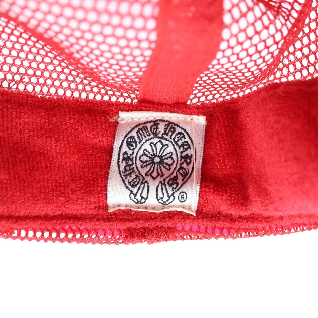 CHROME HEARTS(クロムハーツ) OLD TRUCKER CAP FUCK オールド トラッカー メッシュキャップ ファック レッド