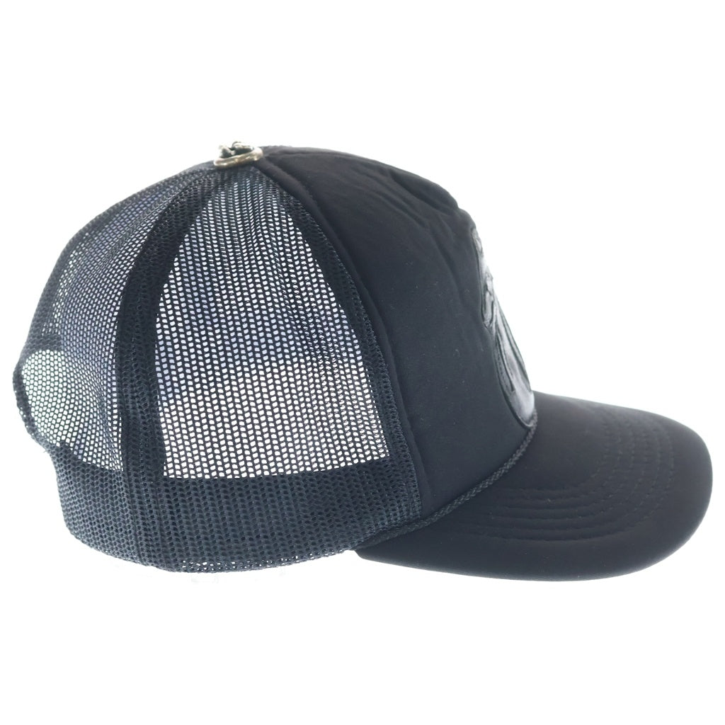 CHROME HEARTS(クロムハーツ) × ROLLING STONES オールド ローリングストーンズ リップ&タン メッシュキャップ 帽子 ブラック
