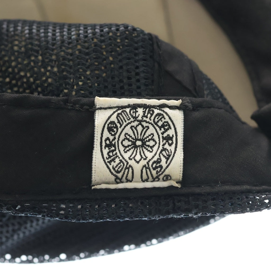 CHROME HEARTS(クロムハーツ) × ROLLING STONES オールド ローリングストーンズ リップ&タン メッシュキャップ 帽子 ブラック